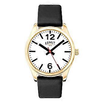 Limit Damen Gold Case Uhr mit weißem Zifferblatt 6205
