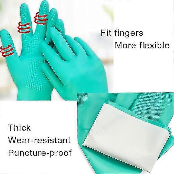 Nitrile Rubber Cleaning Gloves