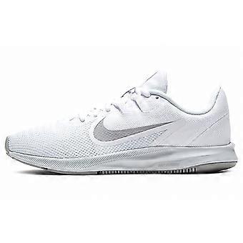 Nike Downshifter 9 Low Tops Knitted White Women's AQ7486-100