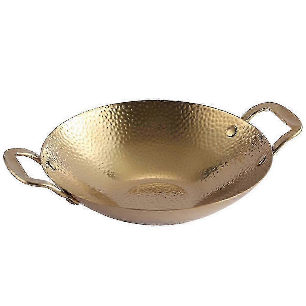 Double-Handle Stainless Cooking Pan