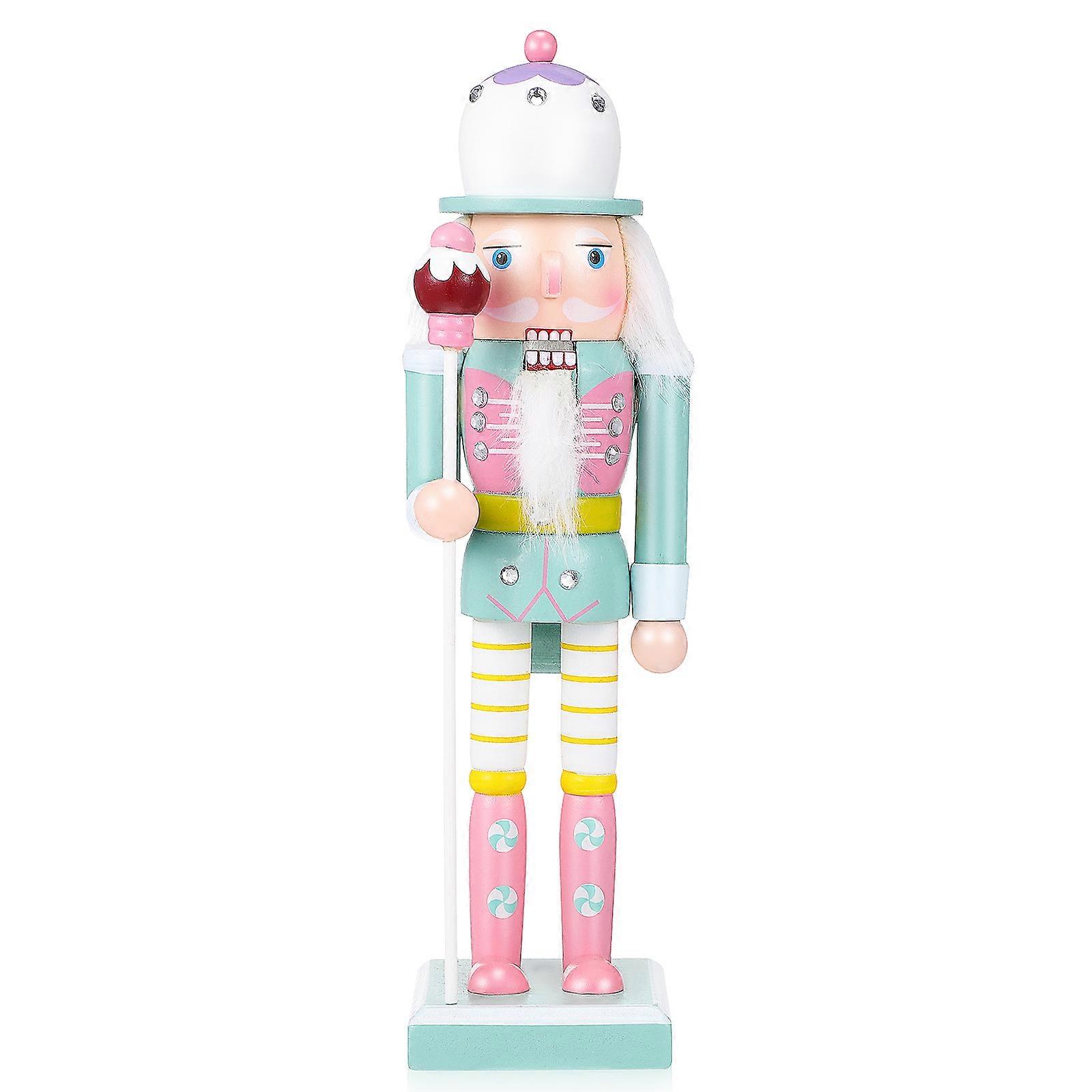 Wooden Nutcracker Ornament Nutcracker Decor for Home