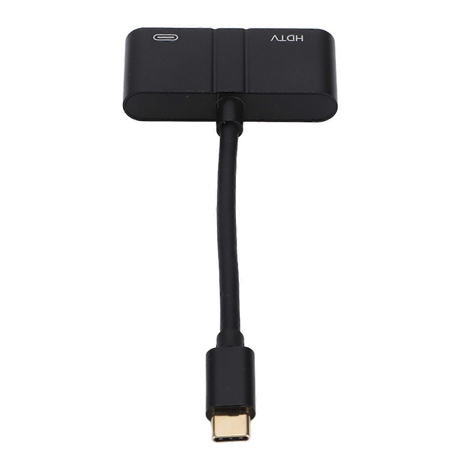 TypeC to 4K High Definition Multimedia Interface Adapter with PD Charging for IOS for Windows for Android for Linux