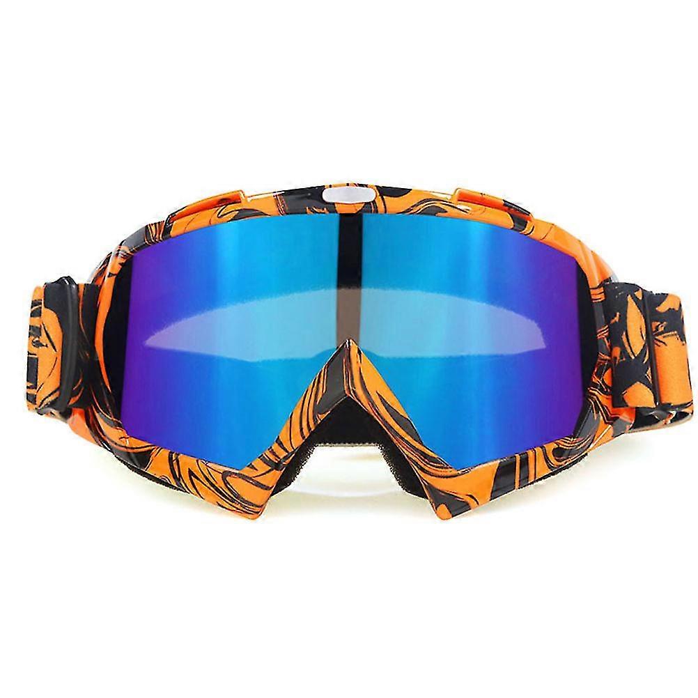 Windproof Motocross Goggles UV-Resistant TPU Frame