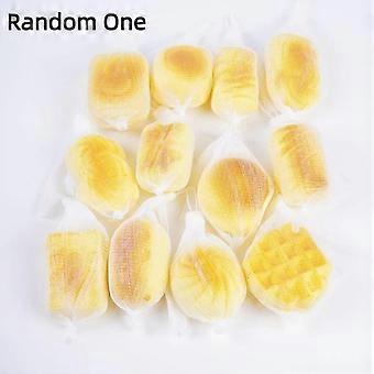 Cute Simulated Bread Squishy Toys Soft Slow Rebound Realistic Food Toys for Desk Decor Stress Relief Kids Gifts