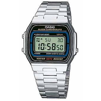 Casio cb.digital steel watch for Unisex Digital Quartz with A164WA-1VES stainless steel bracelet