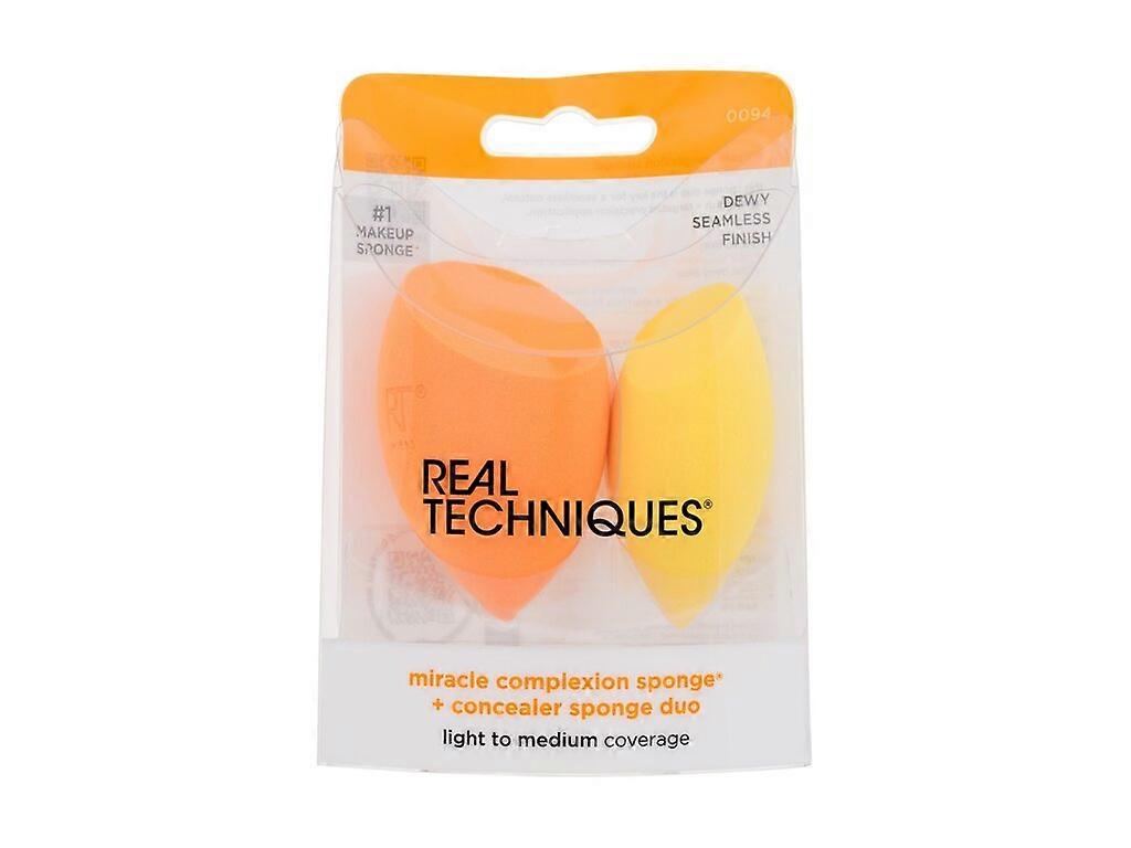 Éponge visage Real Techniques TEINT MIRACLE (2 unités)