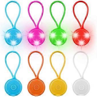 Kids School Bag Safety 8-LED Flashing Reflectors Waterproof 3 Lighting Modes
