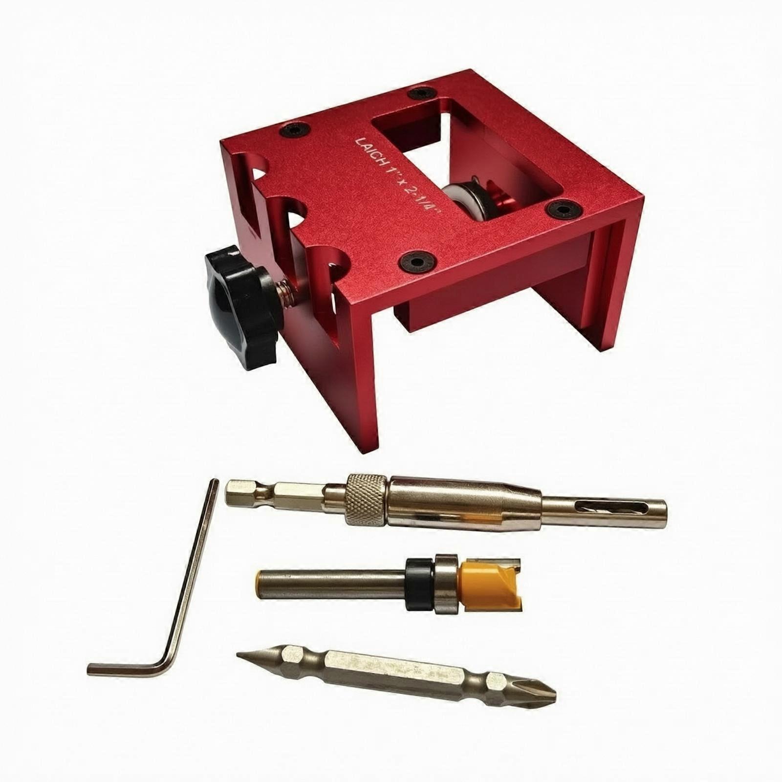 Door Latch Mortise Template Kit Quick for Carpenters