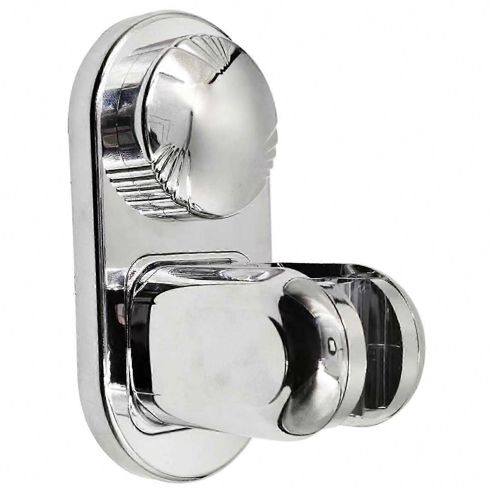 Bathroom Wall Mount Universal Shower Head Holder, Adjustable Vacuum Electroplated