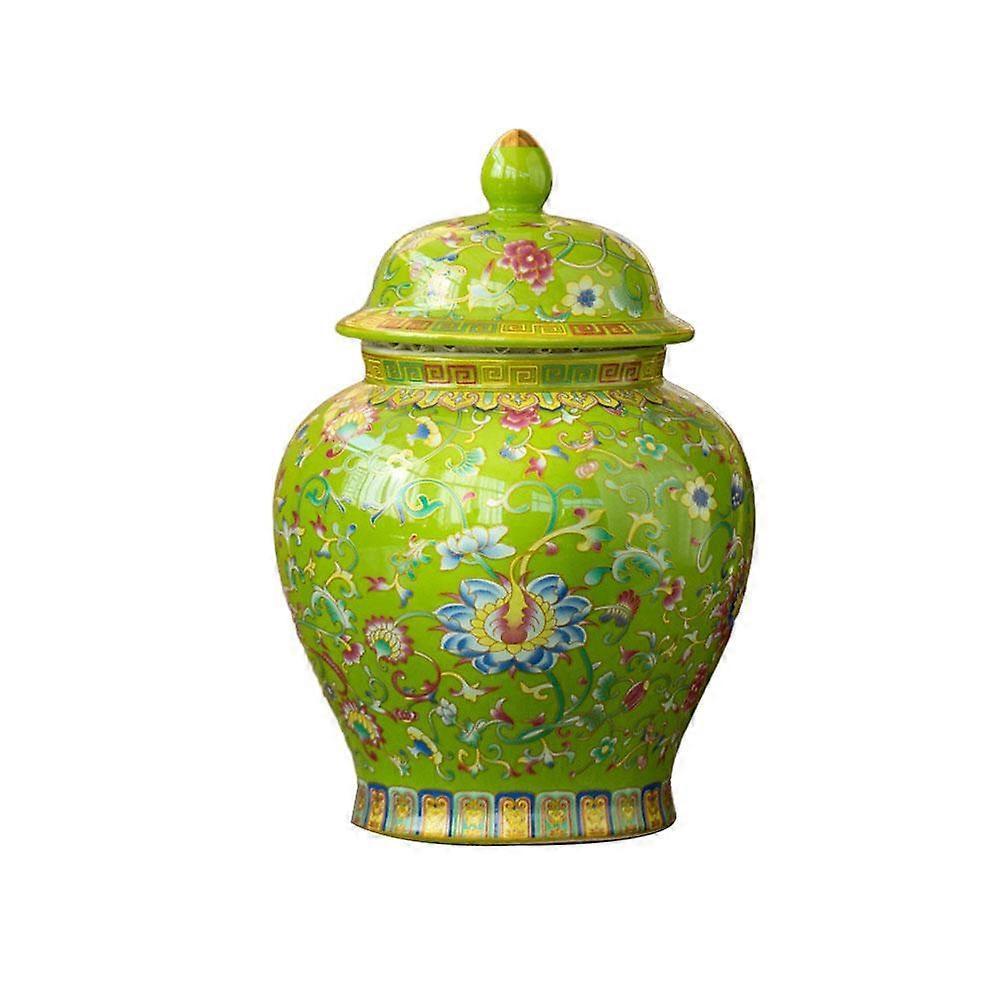 Retro Ceramic Jar With Secure Lid