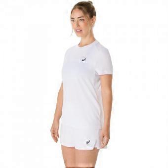 Asics Womens/Ladies Court Logo Short-Sleeved T-Shirt