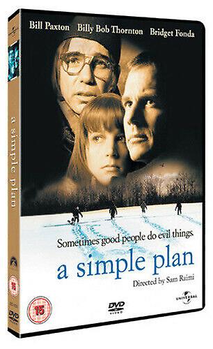 A Simple Plan DVD (2005) Bill Paxton Raimi (DIR) cert 15 - Region