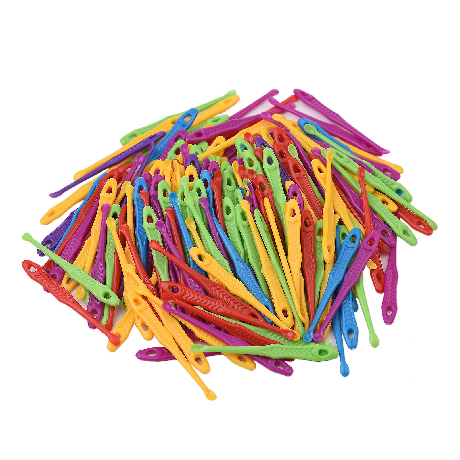 200pcs Ear Pick Earwax Removal Plastic Ear Clean Tool