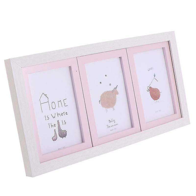 39.5X20x2cm מסגרות תמונה ורודות סט מסגרת תמונה מקשה אחת צילום חתונה קישוט משפחתי צילום אמנות