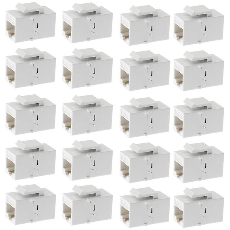 Ethernet Coupler, 20Pack Cat6 RJ45 Inline Female Connectors