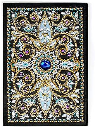 DIY Diamond Painting Cover Notebook Journal for Journaling Writing Note Taking Diary and Planner,A5 DIY Diamond Painting 64 Pages Notebook Diary Book 