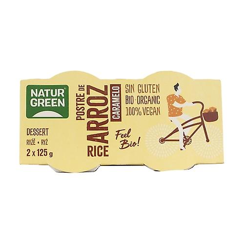 caramel rice dessert 2 units of 125g (Caramel)