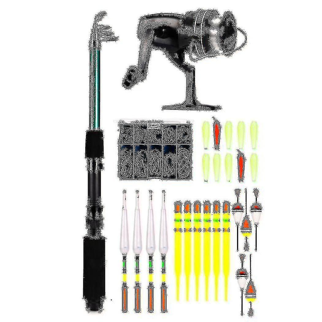 Set di attrezzi da pesca Attrezzatura da pesca combinata attrezzatura da pesca con canna da 1,6 m