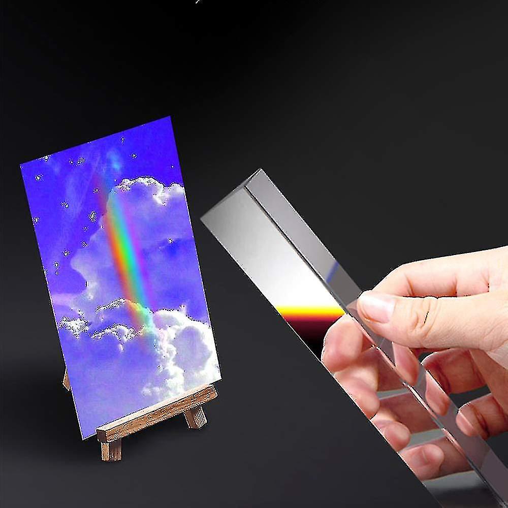Triangular Prism Optical Glass Optical Prism For 5 * 3 * 3 Cm
