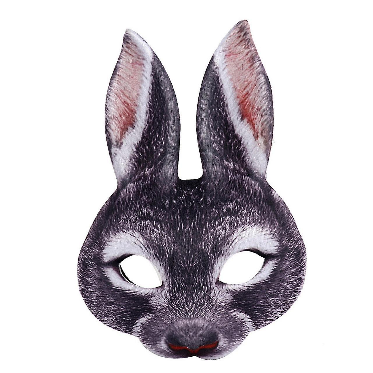 Halloween Carnival Party Masquerade Bunny Mask Animal Mask Cartoon Props