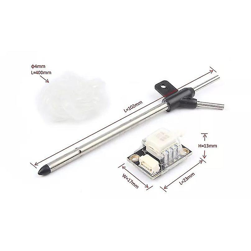Holybro Ardupilot Arduplane Pitot Digitaler Luftgeschwindigkeitsmesser / Fluggeschwindigkeitsmesser Sensorrohr für Pixhawk Px4 Flugregler