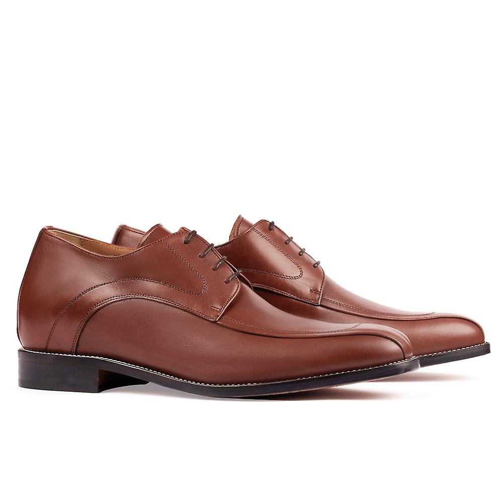Chaussures d’ascenseur Masaltos pour homme 7cm. Brun Bardolino