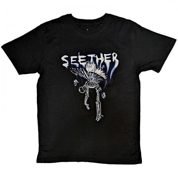 Seether Unisex Adult Butterfly T-Shirt