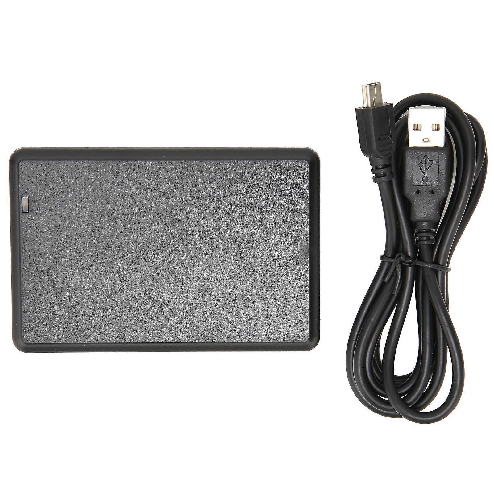 Card Reader LED Indicator 125Khz/13.56Mhz Contactless ABS Material Small Volume ID Card Reader