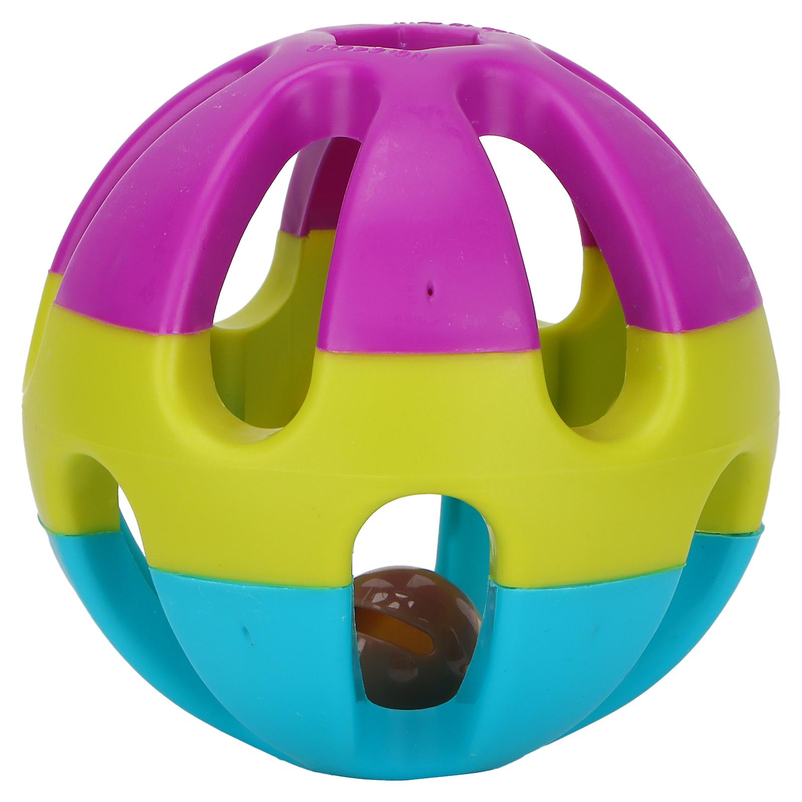 Non-toxic Plastic Cat Chaser Rattle Interactive Toy Catch Ball with Bell Pet Supplies