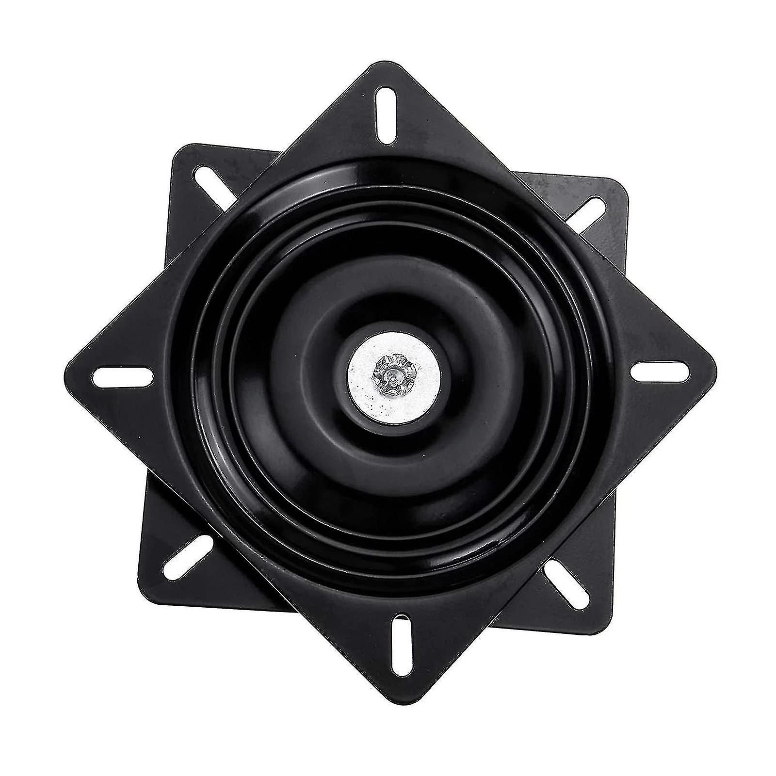 Stool Swivel Plate Replacement Square Swivel Mechanism Rolling Swivel Boat Seat Swivel Base Mounting Plate For Bar Stool, Chair, Table Applications