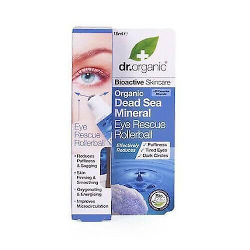 Dr.Organic Dead Sea Mineral Eye Rescue Rollerball 15ml