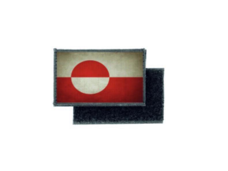 Patch ecusson prints vintage flag badge Greenland