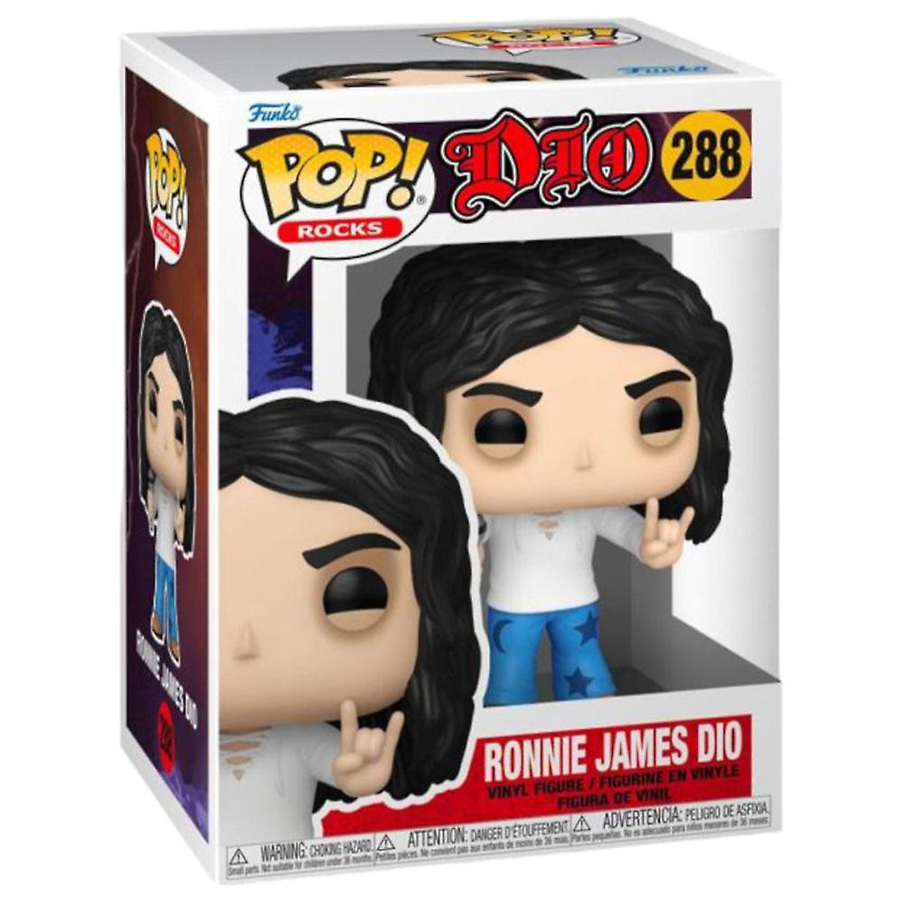 Collectible Funko Pop Rocks Ronnie James Dio Vinyl Figure Ages 3 Years and Up