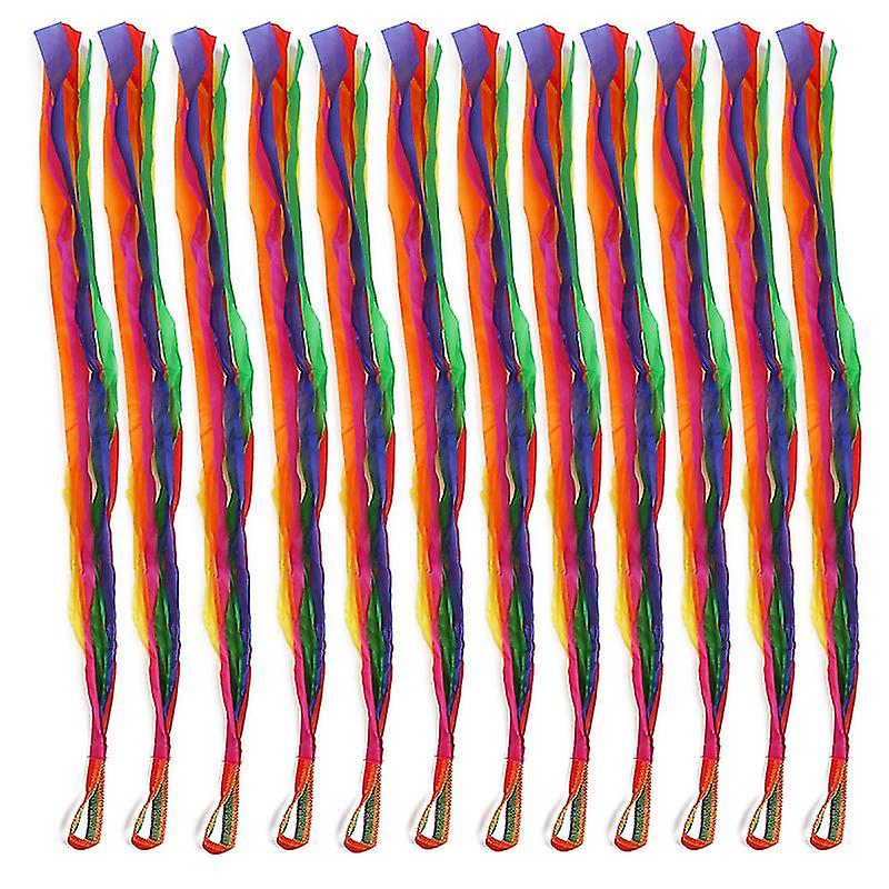 12pcs Rainbow Ribbon