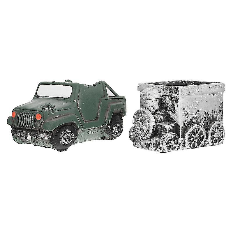 2pcs Car Succulent Pot