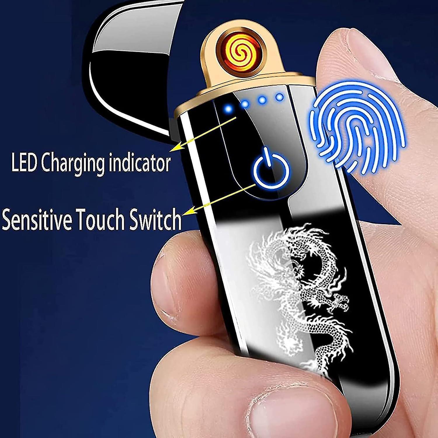 Electronic Lighter, Smart Usb Rechargeable Lighter,mini Electric