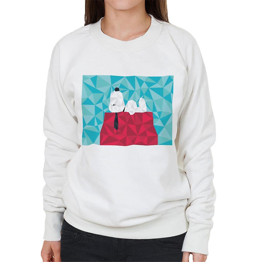 Peanuts Snoopy Geometric Kennel Women's Sweatshirt