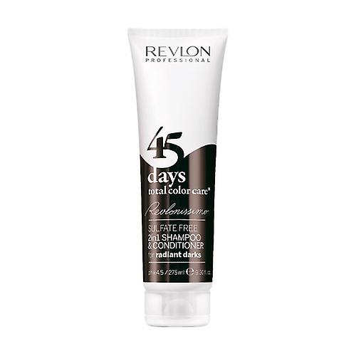 45 Days 2In1 Shampoo & Conditioner For Radiant Darks 275 ml