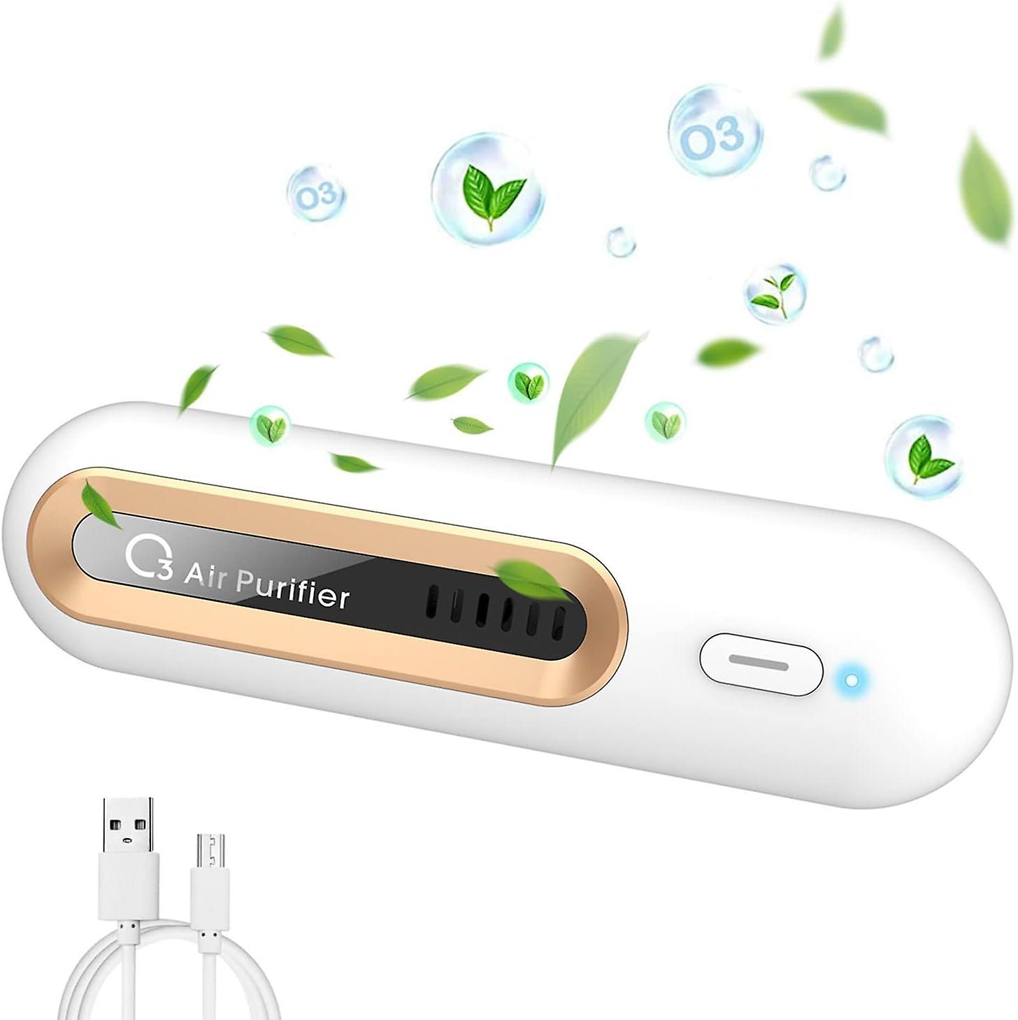 Portable Refrigerator Deodorizer, USB Air Purifier Deodorizer, Efficient Odor Removal, Suitable for 