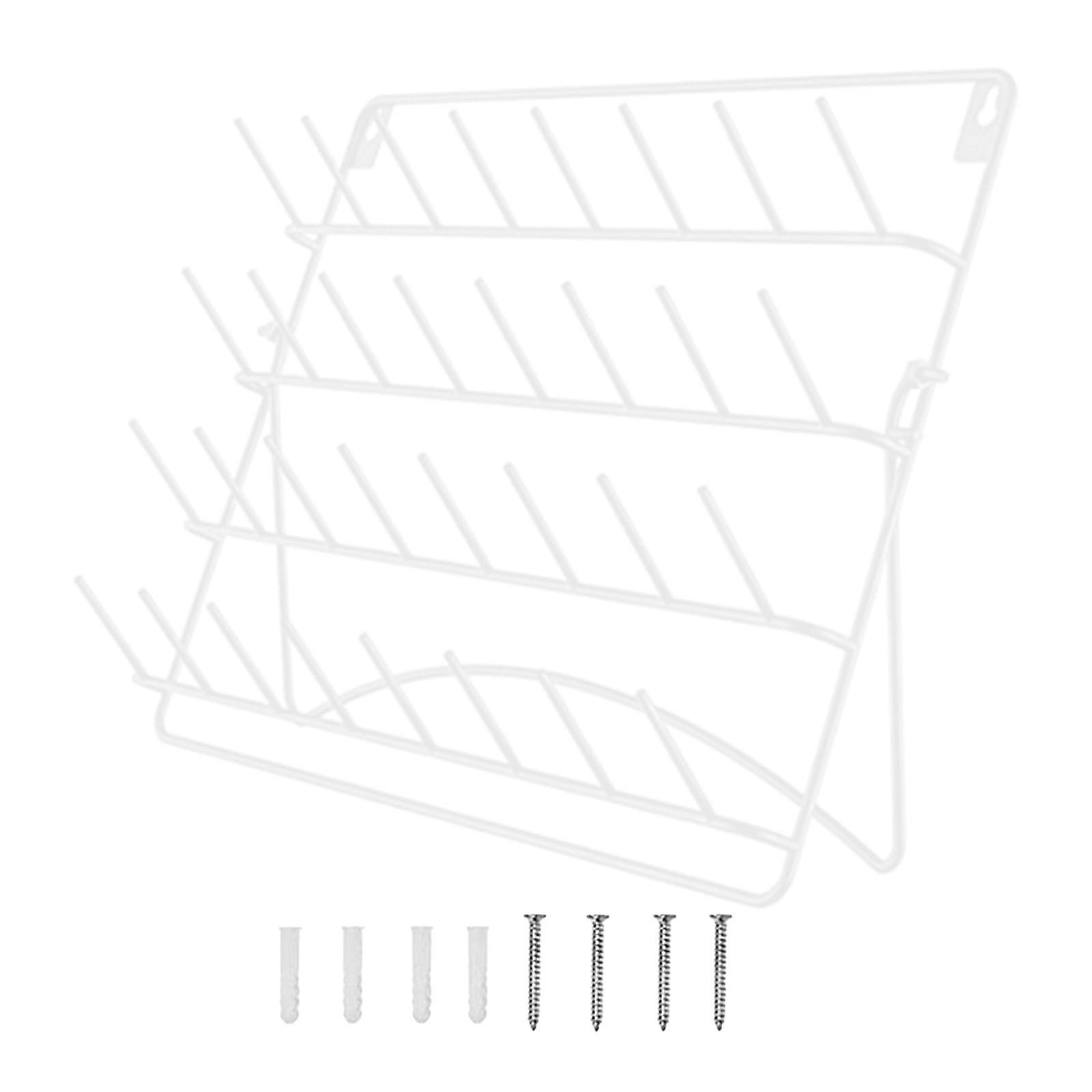 Thread Holder Wall Mount 32 Spools Sewing Thread Rack Embroidery Thread Organizer Rack Sewing Thread Holder for Quilting