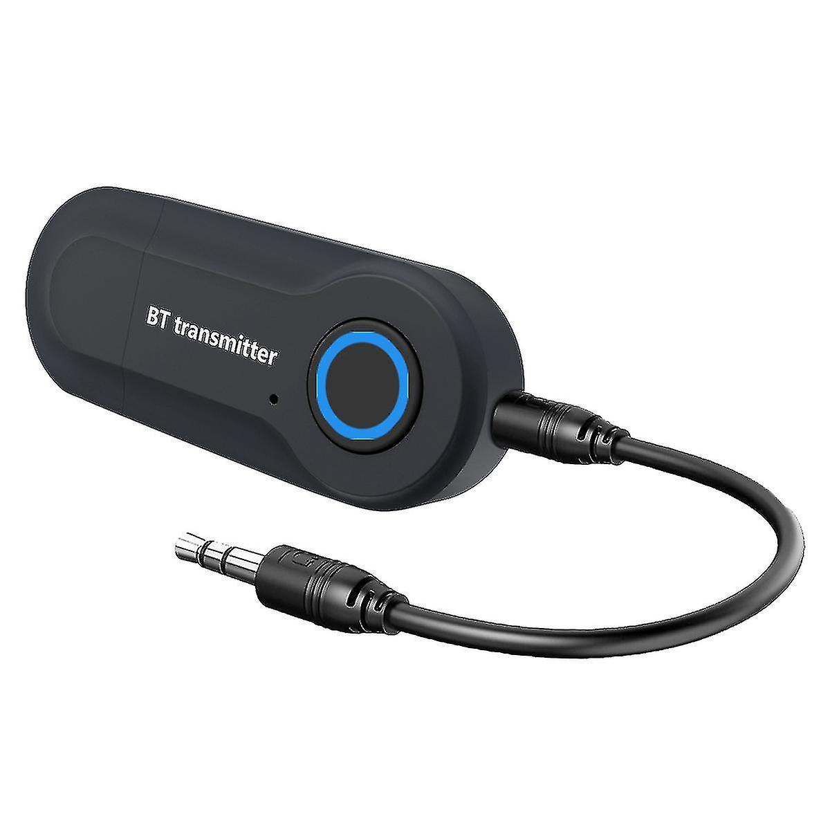 Bluetooth 5.0 Adapter Wireless Audio Bluetooth Transmitter Receiver For Pc/tv/car 3.5mm Aux Music S-YUHAO