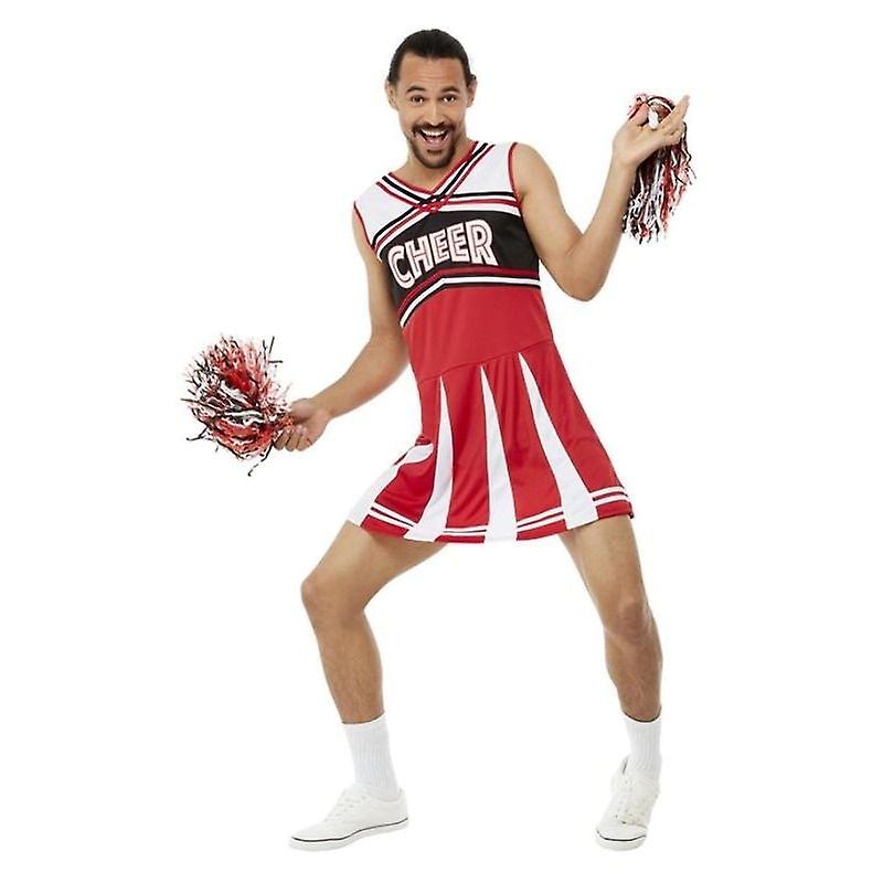 Give Me A. . Cheerleader Costume White & Red 70053l