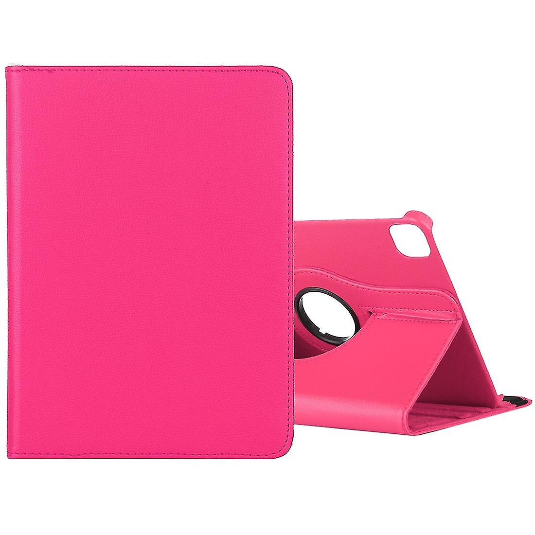 For Ipad Pro 11 2022 / 2021 / 2020 / Ipad Air 2020 10.9 Litchi Texture Horizontal Flip 360 Degrees For Ipad Pro 11 (2020) Rose Red