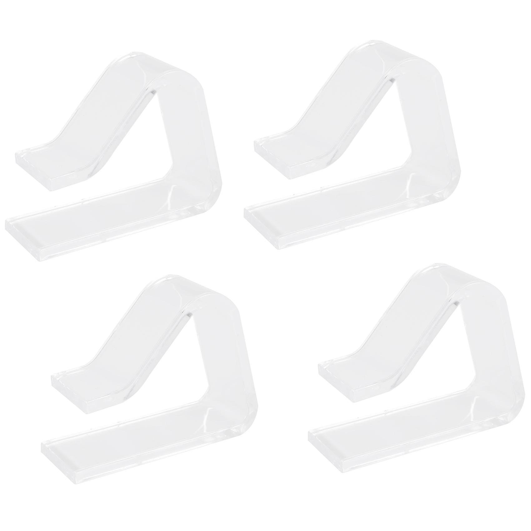 4 Pieces Picnic Clips, Spring Tablecloths Tablecloth Clip, Transparent