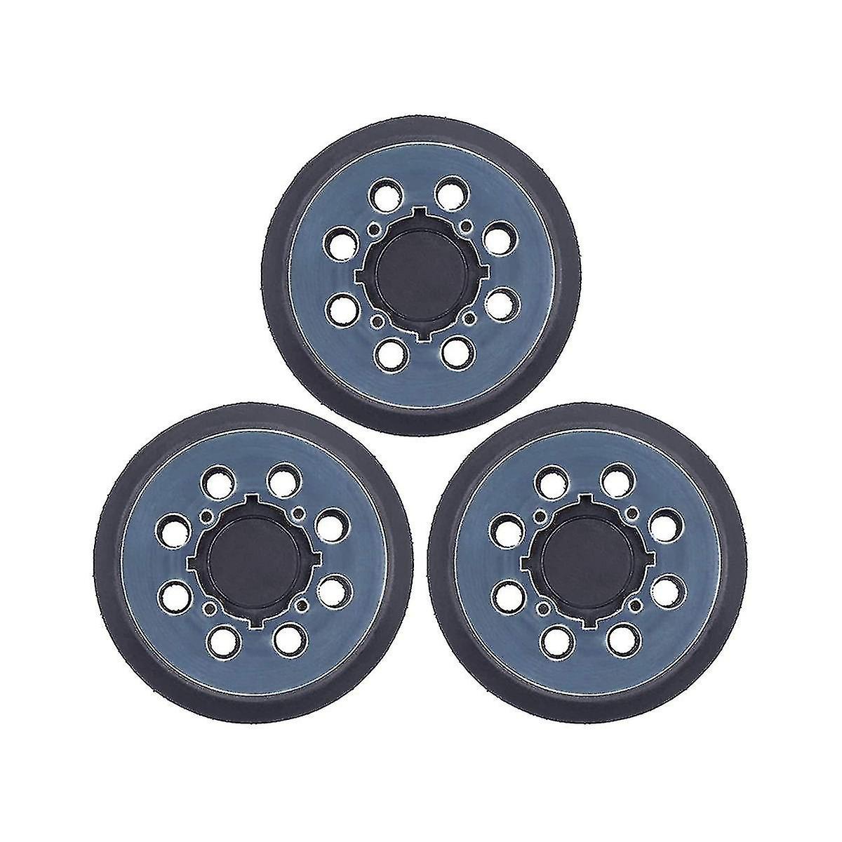 3pcs Backing Pad 5 Inch Sanding Pad 8-hole Hook And Loop Sander Pad Part For Dwe6423 N329079 Working