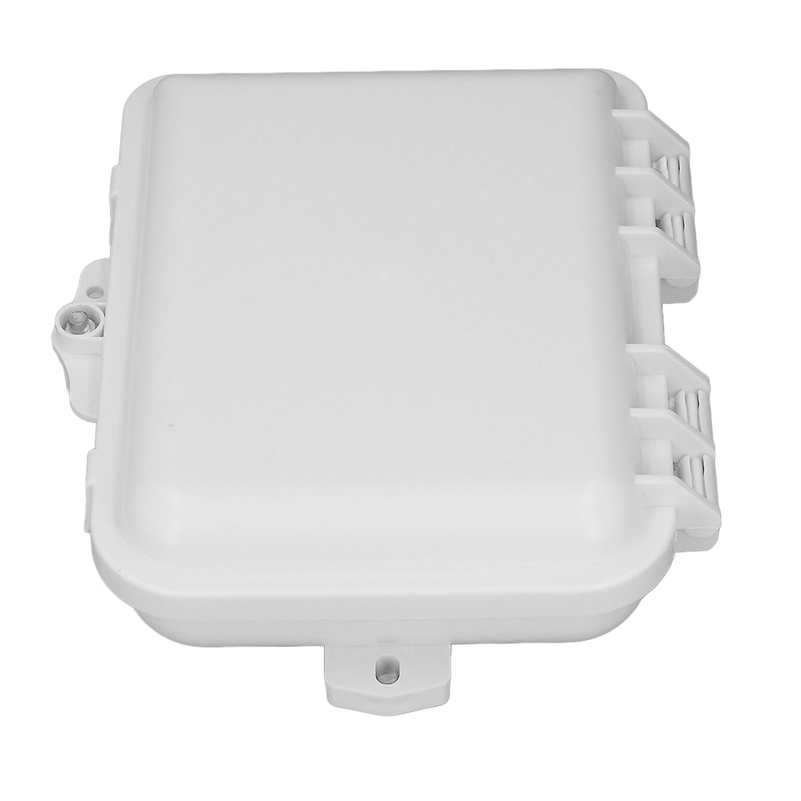 Fiber Distribution Box Waterproof 12 Core Wall Mounted Optical Fiber Termination Distribution Box