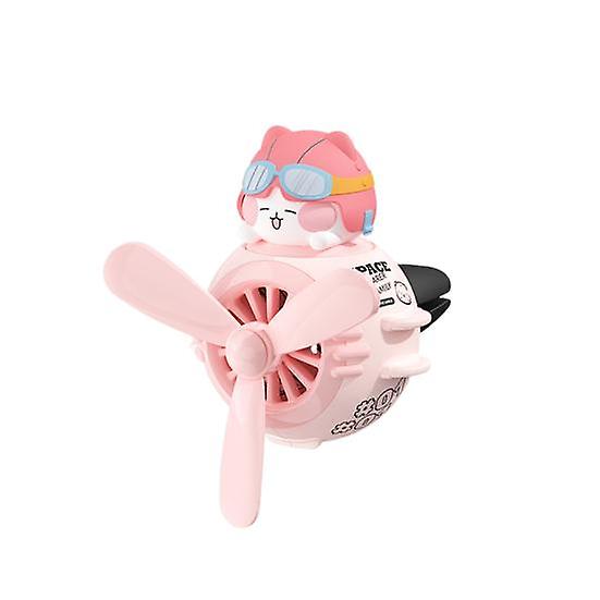 Cartoon Automotive Air Outlet Car Freshener Easy Install Clip-On Air Freshener Propeller Design Car Vent Outlet Freshener Ornament for Eliminates