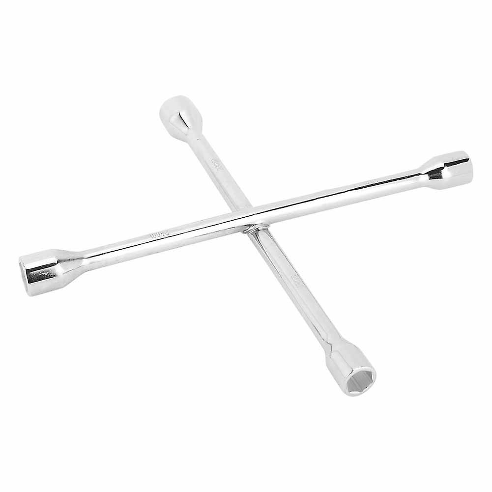 Cross wrench for car tyre removal - durable socket repair tool
