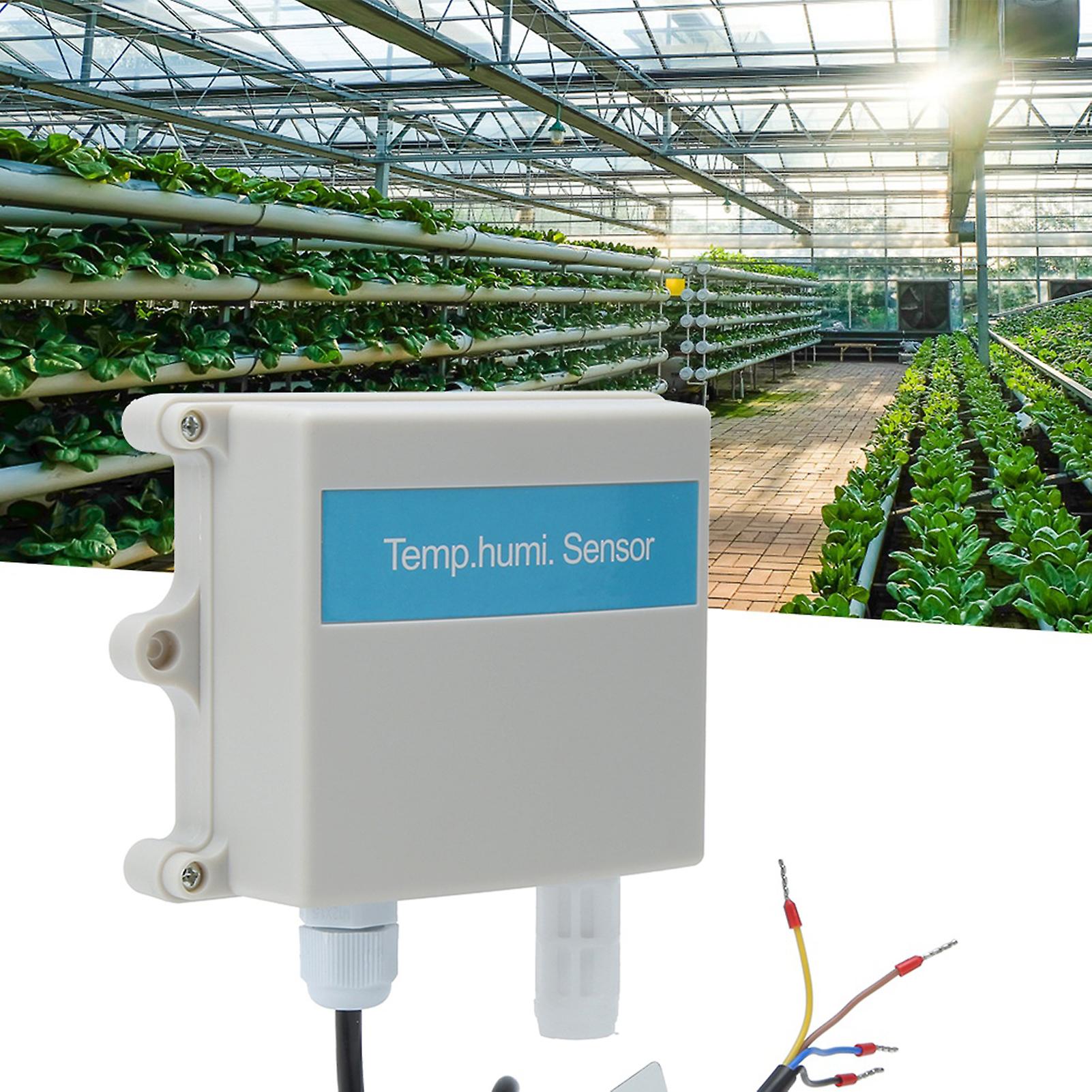 Wall Mounted Temperature and Humidity Transmitter Sensor Temperature Humidity Environment Test for Greenhouse