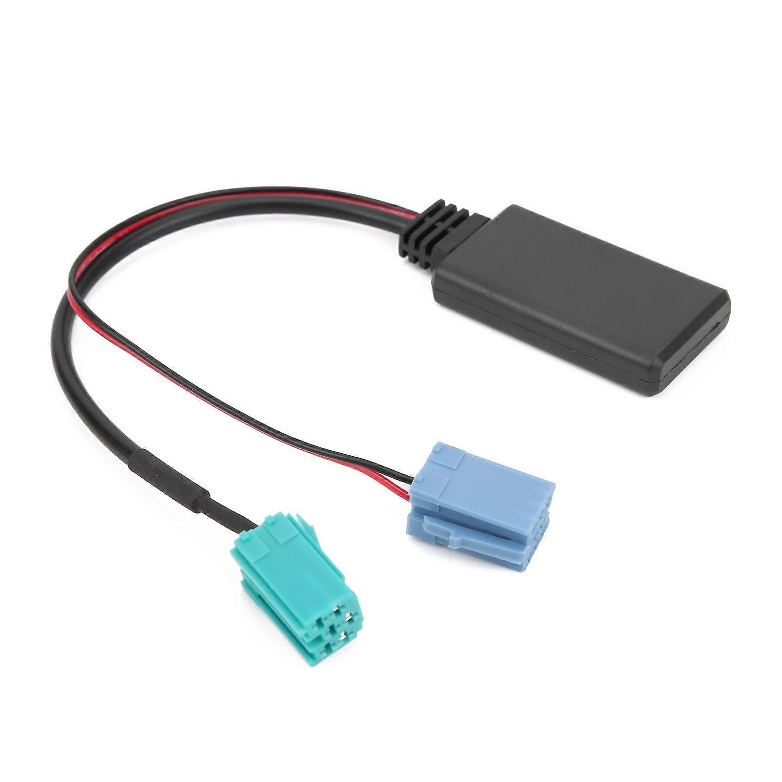 Wireless Auxiliary Cable Adapter Car Audio Bluetooth Module Replacement for Clio/Espace/Kangoo